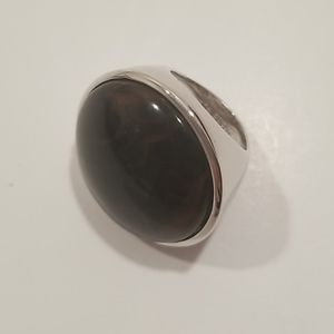 Like New Lia Sophia Espresso Ring size 8
